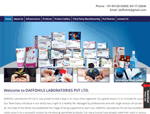 Tablet Screenshot of daffohils.com